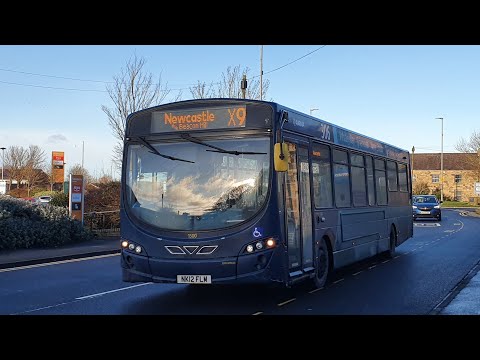 Journey on Route X11 | NK12FLM/1500 - Arriva Northumbria: VDL SB200/Wright Pulsar 2