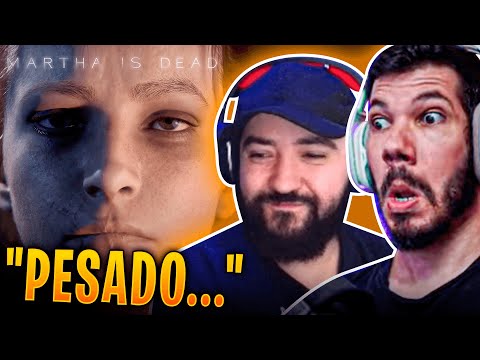 YOUTUBERS REAGINDO AO FINAL DO MARTHA IS DEAD