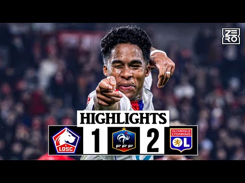 Endrick Goal! Lille vs Lyon 1-2 Résumé | Coupe de France 2025-26 Highlights | LOSC vs OL