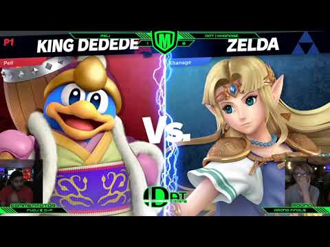 DAT Monday Meltdown 152 - Grand Finals - Peli (Dedede) vs. Khanage (Peach/Zelda) - Smash Ultimate