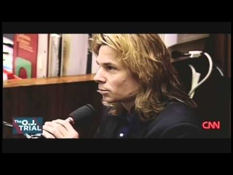 Micro expression of disgust while Brian "Kato" Kaelin testifies during the O. J. Simpson trial
