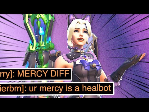 "Your Mercy Is A Healbot! 😡" 18k Healing Mercy Season 13 - Overwatch 2