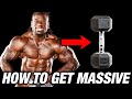 GET HUGE Using Dumbbells Only! (AVOID MISTAKES)