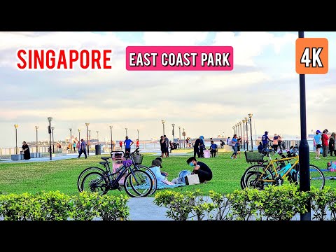 Riding in Singapore: East Coast Park to Marina Bay Via Marina Barrage | Eastern Coastal Route PCN