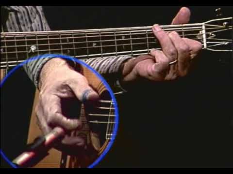 Doc Watson's Guitar Tutorial - Blue Railroad Train