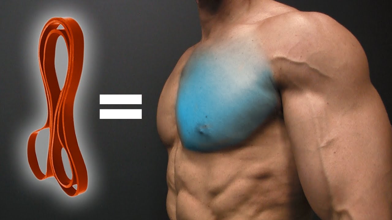 Resistance Band Chest Fly demonstration video