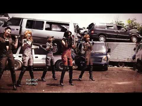 4minute - Huh (Hit Your Heart) - 2010.06.12 Music Core [1080p]