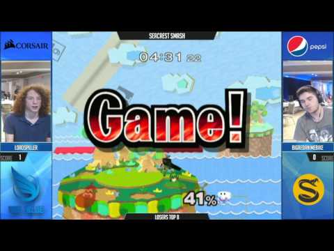 Sea Crest Smash - Loadspiller vs BigRedAnimeBike SSBM
