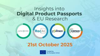 Insights into Digital Product Passports & EU Research - DATA4CIRC Mult