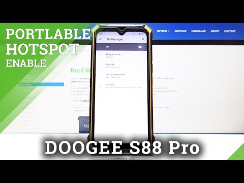How to Enable Portable Hotspot on DOOGEE S88 Pro – Use Portable Hotspot