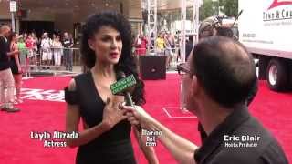 Actress Layla Alizada talks Make Up with Eric Blair