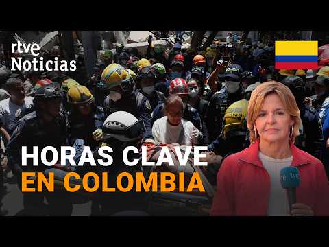Terremoto en Colombia | Horas clave para encontrar vida bajo los escombros | RTVE Noticias