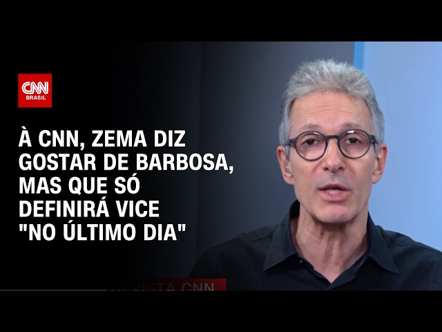 Zema: Direita não está fragmentada no Brasil; veja a entrevista na íntegra | CNN 360º