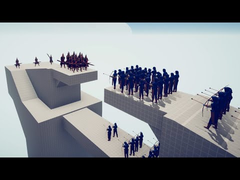 100x ARCHERS vs 15x VLAD DRACULA - Totally Accurate Battle Simulator