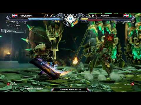 Soulcalibur 6 - FT10  StrykerDR versus Mostro