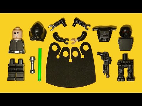 LEGO Luke Skywalker VS. Dark Troopers in The Mandalorian | Unofficial Minifigure | Star Wars
