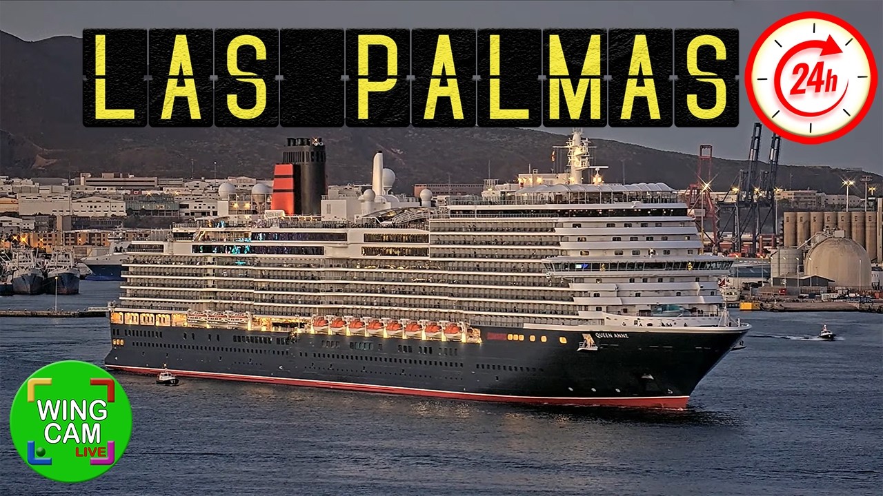 Live webcam view of Port of Las Palmas Atlantic View