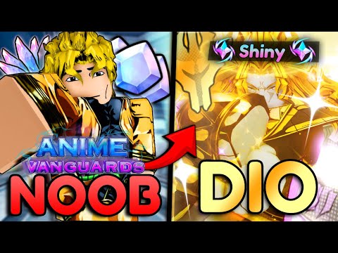 Vom Anfänger zum 0,1%-DIO in Anime Vanguards! (Roblox)