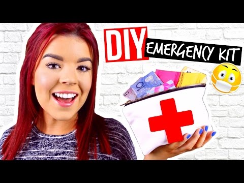 DIY Emergency Kit for School! BACK TO SCHOOL DIY SCHOOL SUPPLIES! Video