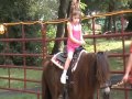 Rachel Riding Pony At State Fair