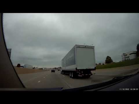 US 75 north out of Richardson TX Texas