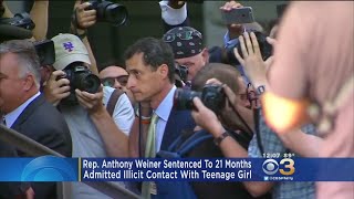 Anthony Weiner Sentenced To 21 Months In Sexting Case