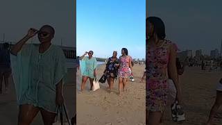 🇿🇦Walking Durban #beach #viralvideo #travel #walkafrica #southafrica