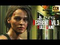 4K UHD Resident Evil 3 Remake FULL GAME PS5 UPGRADE 4K HDR 60FPS Full Gameplay