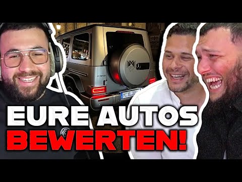AbuGoku, Breitenberg und MertAbi bewerten Zuschauer Autos 😨🔥