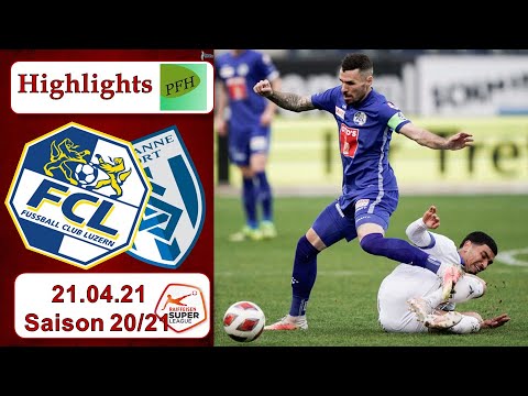 Highlights: FC Luzern vs FC Lausanne - Sport (21.04.21)