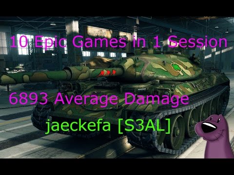 STB-1 Session feat. jaeckefa || 6900 Damage Over 10 Games
