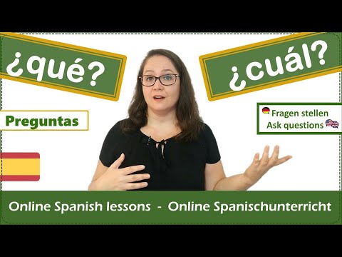 Difference - qué vs cuál or what & which in Spanish │ beginners Spanish │intermediate Spanish
