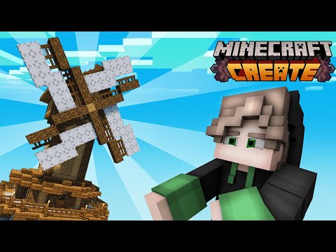 Windmühlen erklärt | Minecraft Create Tutorial