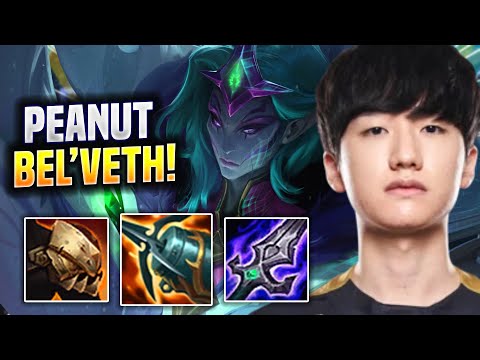 PEANUT IS SO GOOD WITH BEL'VETH! - GEN Peanut Plays Bel'Veth Jungle vs Rek'Sai! | Season 2022