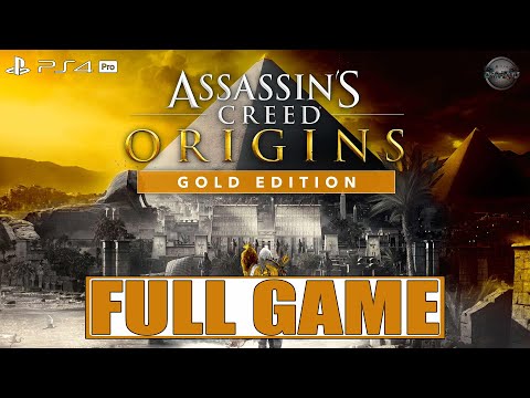 Assassins Creed Origins Gold Edition FULL GAME Walkthrough Gameplay PS4 Pro (No Commentary)