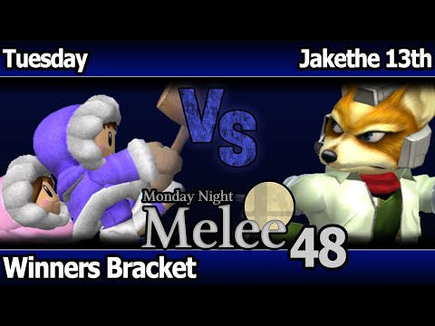 MNM 48 Melee - Tuesday (ICs) vs Jakethe 13th (Fox, Peach) - Winners Bracket
