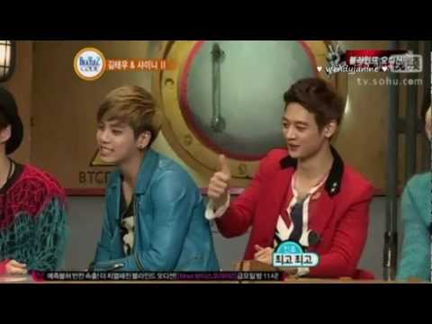 130313 SHINee Onew and Minho singing CUT "Beatles Code 2"