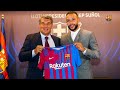 MEMPHIS DEPAY's OFFICIAL PRESENTATION AS A BARÇA PLAYER from CAMP NOU (FULL STREAM)