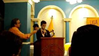 preview picture of video 'Marlon Vite, mejor deportista de santa rosa'