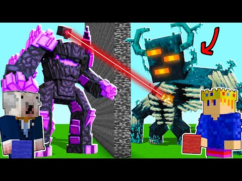 I Cheated in Minecraft Mob Battle to TROLL my Friend!