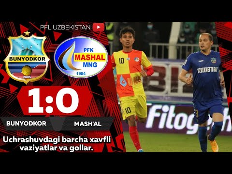 Coca-Cola Superliga. 1-tur BUNYODKOR — MASH'AL 1:0