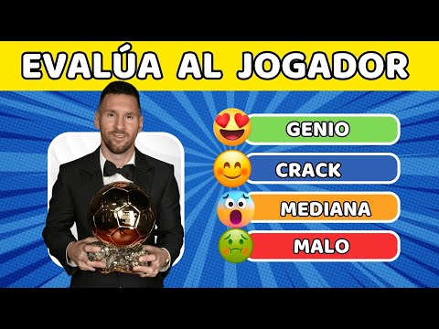 Evalúa a los jugadores de fútbol y sus niveles de habilidad