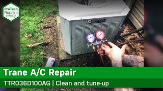 Central Air Conditioner Not Cooling: Dirty Impacted Condenser Diagnostic & Repair