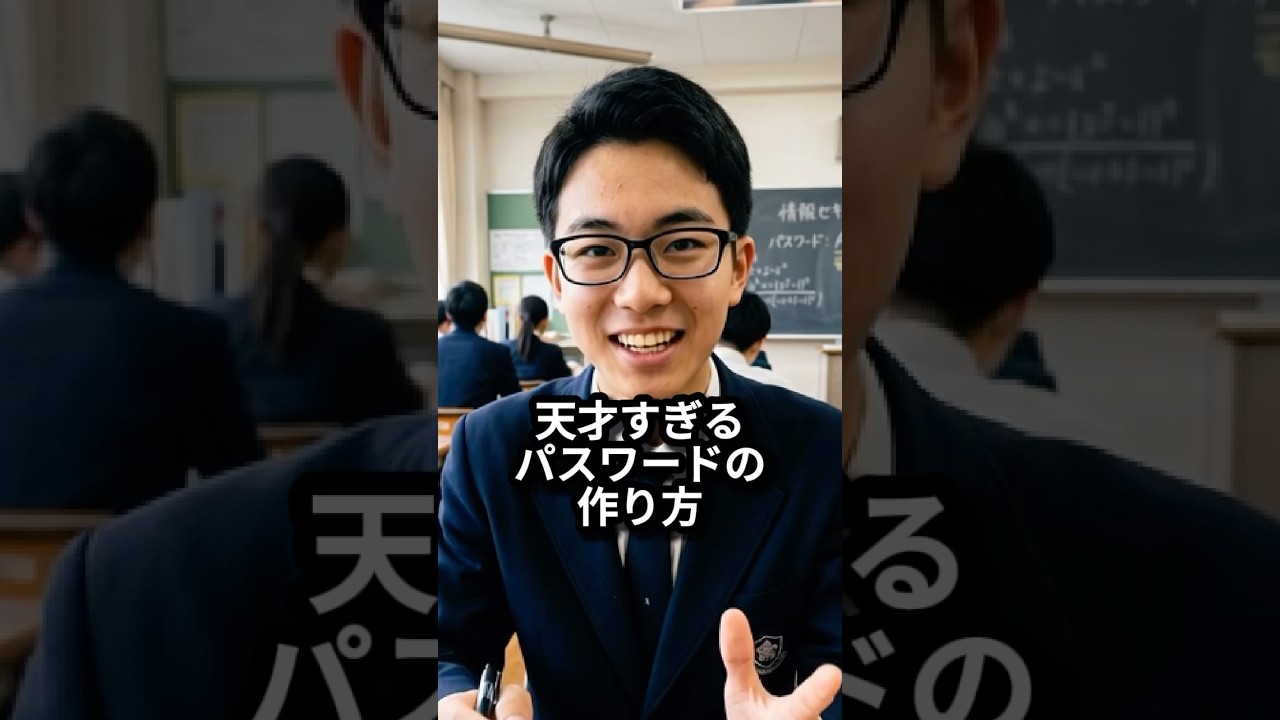 天才が考えるパスワード#おもしろ #ジョーク #ギャグ
