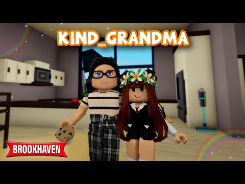 KIND GRANDMA!! | Brookhaven Rp Roblox