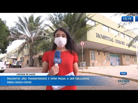 Pacientes são transferidos e Hospital da PM se torna exclusivo para Covid-19 11 03 2021