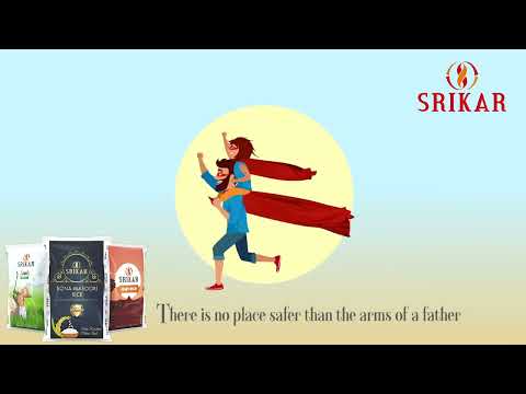 Srikar Father's Day Wishes Designed By Digital Drop Solutions. #ricebrand #marketingagency