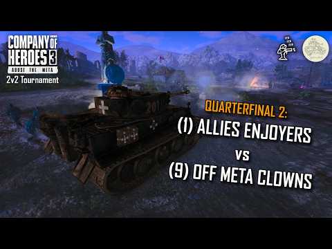 FIRE vs MANEUVER | ABUSE the META CoH3 Tournament | QF2 | HulkSMASH & Ruby vs oziligath & Caosak