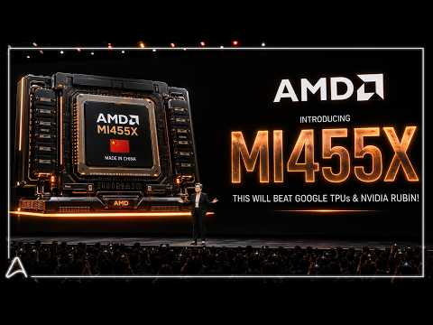 Video Thumbnail: AMD's 19.6 TB/s Monster AI-Chip Just Made NVIDA's VERA RUBIN Look Like a JOKE!