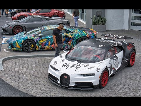 The BEST Supercar Event Bugatti Chiron, Pagani BC, McLaren P1, Centenario at Exotics and Espresso